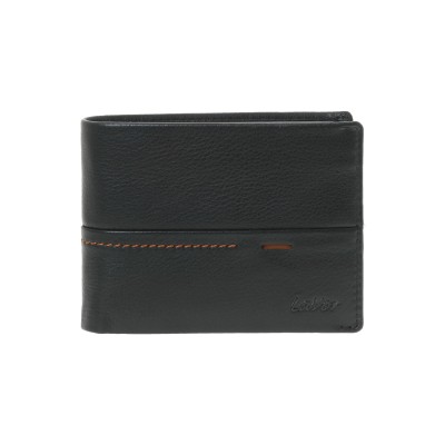 Lavor 1-6178 Δερμάτινο Ανδρικό Πορτοφόλι Μαύρο