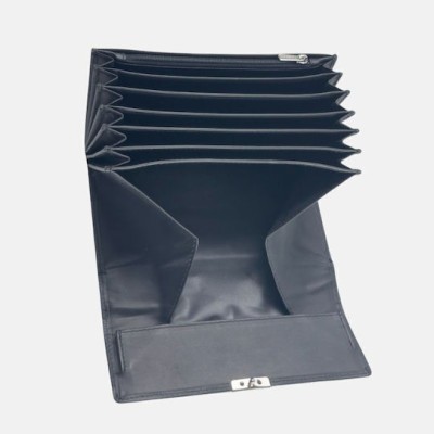 Lavor 1-676 Δερμάτινο Πορτοφόλι Σερβιτόρου Μαύρο