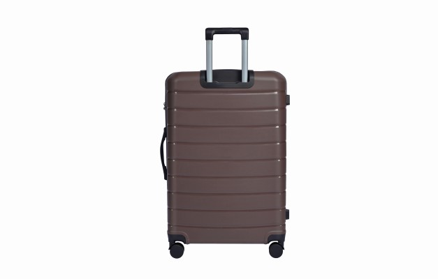 Lavor Μεγάλη Βαλίτσα Ταξιδιού Σκληρή Καφέ με 4 Ρόδες Ύψους 75εκ. 1-608 + Δώρο Tracker Εντοπισμού