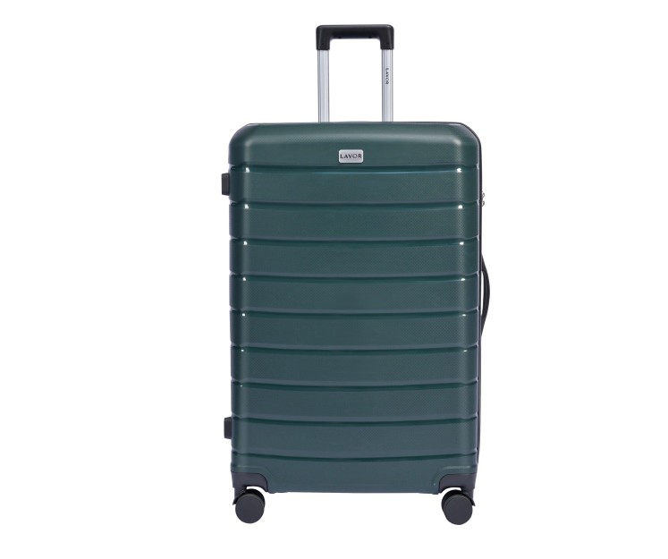 Lavor Μεγάλη Βαλίτσα Ταξιδιού Σκληρή Λαδί με 4 Ρόδες Ύψους 75εκ. 1-608 + Δώρο Tracker Εντοπισμού