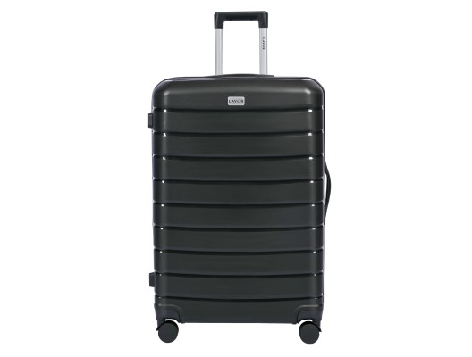 Lavor Μεγάλη Βαλίτσα Ταξιδιού Σκληρή Μαύρη με 4 Ρόδες Ύψους 75εκ. 1-608 + Δώρο Tracker Εντοπισμού