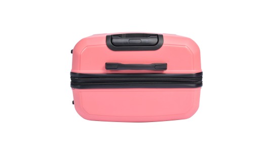 Lavor Μεγάλη Βαλίτσα Ταξιδιού Σκληρή Ροζ με 4 Ρόδες Ύψους 75εκ. 1-608 + Δώρο Tracker Εντοπισμού