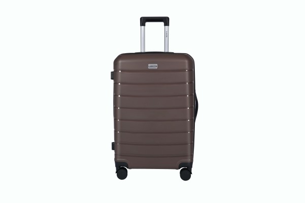 Lavor Μεσαία Βαλίτσα Ταξιδιού Σκληρή Καφέ με 4 Ρόδες Ύψους 66εκ. 1-608