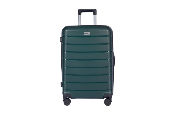 Lavor Μεσαία Βαλίτσα Ταξιδιού Σκληρή Λαδί με 4 Ρόδες Ύψους 66εκ. 1-608