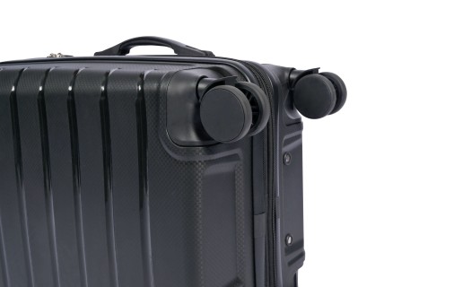 Lavor Μεσαία Βαλίτσα Ταξιδιού Σκληρή Μαύρη με 4 Ρόδες Ύψους 66εκ. 1-608