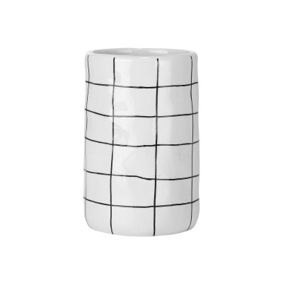 ESTIA ΠΟΤΗΡΑΚΙ ΜΠΑΝΙΟΥ CAGE ΚΕΡΑΜΙΚΟ 7.5x12cm