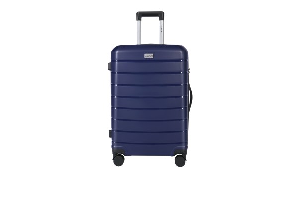 Lavor Μεσαία Βαλίτσα Ταξιδιού Σκληρή Μπλε με 4 Ρόδες Ύψους 66εκ. 1-608