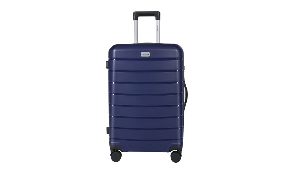 Lavor Μεσαία Βαλίτσα Ταξιδιού Σκληρή Μπλε με 4 Ρόδες Ύψους 66εκ. 1-608