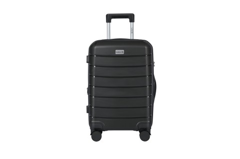 Lavor Βαλίτσα Ταξιδιού Καμπίνας Σκληρή Μαύρη με 4 Ρόδες Ύψους 55εκ. 1-608
