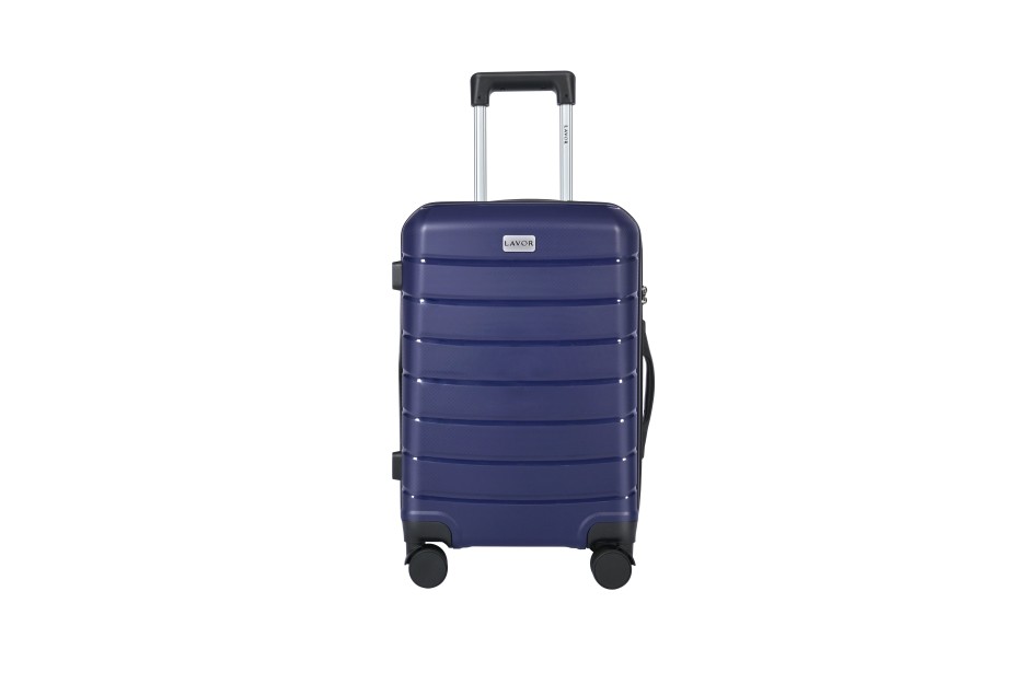 Lavor Βαλίτσα Ταξιδιού Καμπίνας Σκληρή Μπλε με 4 Ρόδες Ύψους 55εκ. 1-608