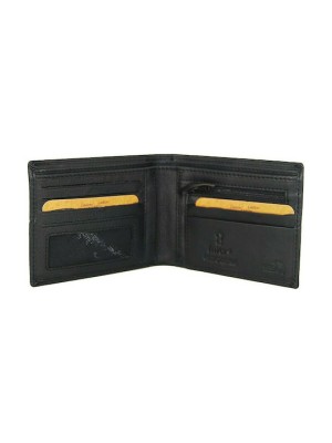 Lavor 1-5607 Ανδρικό Δερμάτινο Πορτοφόλι Μαύρο