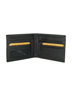 Lavor 1-5607 Ανδρικό Δερμάτινο Πορτοφόλι Μαύρο