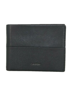 Lavor 1-5607 Ανδρικό Δερμάτινο Πορτοφόλι Μαύρο