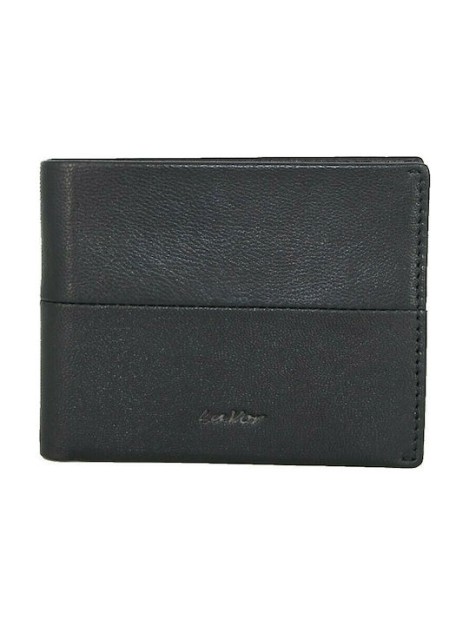 Lavor 1-5607 Ανδρικό Δερμάτινο Πορτοφόλι Μαύρο