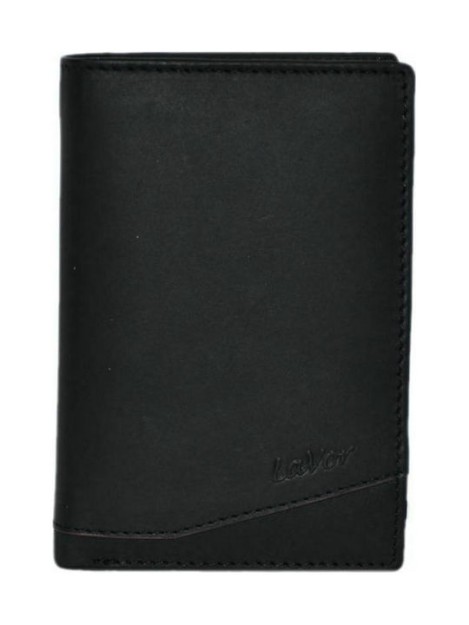 Lavor 1-5907 Ανδρικό Δερμάτινο Πορτοφόλι Μαύρο