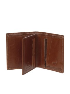 Lavor 1-7125 Ανδρικό Δερμάτινο Πορτοφόλι Κονιάκ