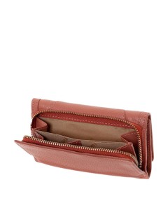 Lavor 1-6155 Μεγάλο Δερμάτινο Γυναικείο Πορτοφόλι με RFID Ροζ