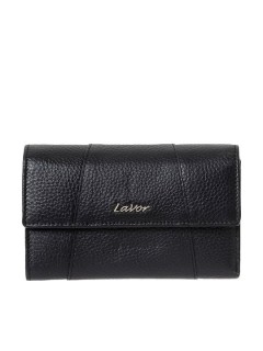 Lavor 1-6071 Γυναικείο Δερμάτινο Πορτοφόλι Μαύρο