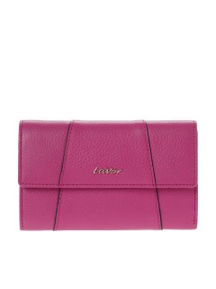 Lavor 1-6071 Γυναικείο Δερμάτινο Πορτοφόλι Ρόδι