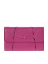 Lavor 1-6071 Γυναικείο Δερμάτινο Πορτοφόλι Ρόδι