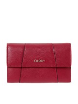 Lavor 1-6071 Γυναικείο Δερμάτινο Πορτοφόλι Κόκκινο