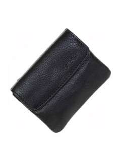 Lavor 1-3739 Μικρό Δερμάτινο Γυναικείο Πορτοφόλι με RFID Μαύρο
