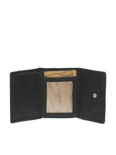 Lavor 1-3312 Γυναικείο Δερμάτινο Πορτοφόλι Μικρό Μαύρο