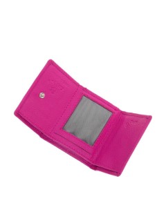 Lavor 1-3312 Γυναικείο Δερμάτινο Πορτοφόλι Μικρό Φούξια