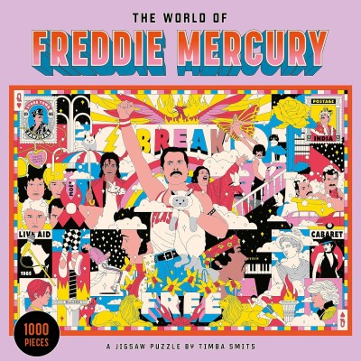 THE WORLD OF FREDDIE MERCURY - A JIGSAW PUZZLE