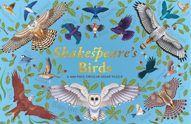 SHAKESPEARES BIRDS A 1000-PIECE CIRCULAR JIGSAW PUZZLE FOR ADULTS, PREMIUM QUALITY, BEAUTIFUL DESIG