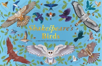 SHAKESPEARES BIRDS A 1000-PIECE CIRCULAR JIGSAW PUZZLE FOR ADULTS, PREMIUM QUALITY, BEAUTIFUL DESIG
