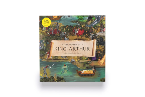 THE WORLD OF KING ARTHUR : A JIGSAW PUZZLE - 1000 PIECES