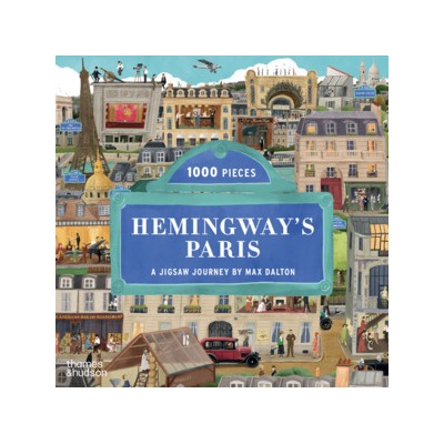 HEMINGWAYS PARIS A 1000 PIECE JIGSAW PUZZLE