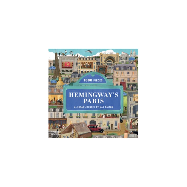 HEMINGWAYS PARIS A 1000 PIECE JIGSAW PUZZLE