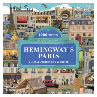 HEMINGWAYS PARIS A 1000 PIECE JIGSAW PUZZLE