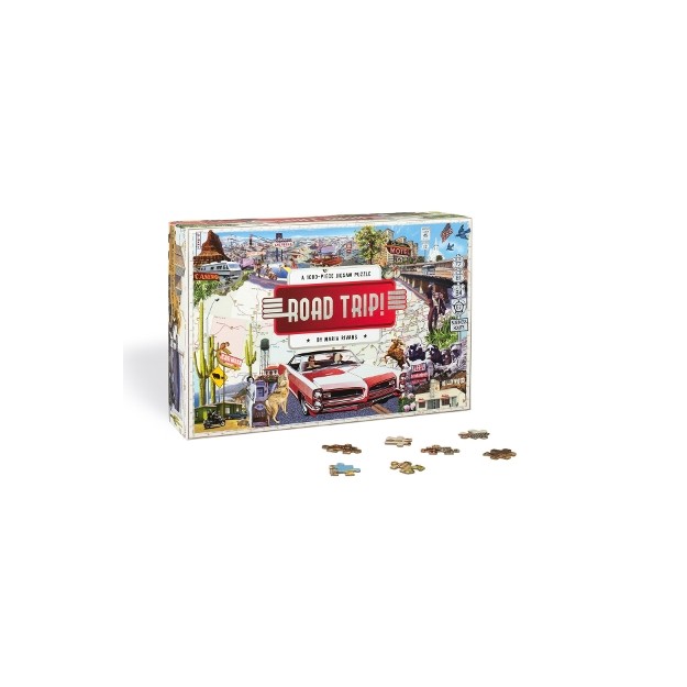 ROAD TRIP!: A 1000-PIECE JIGSAW PUZZLE