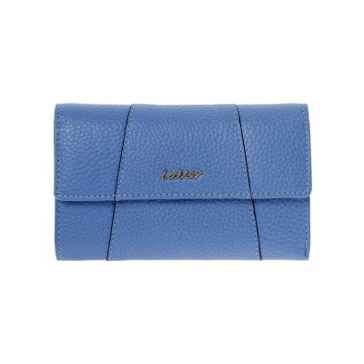 Lavor 1-6071 Γυναικείο Δερμάτινο Πορτοφόλι Γαλάζιο