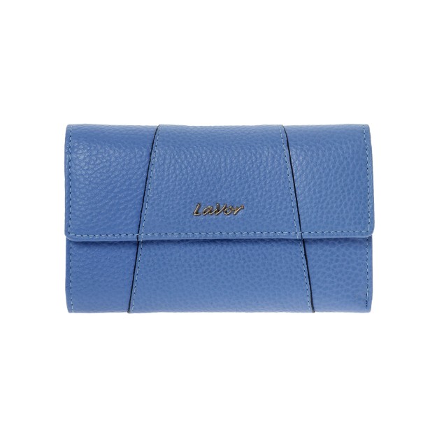Lavor 1-6071 Γυναικείο Δερμάτινο Πορτοφόλι Γαλάζιο