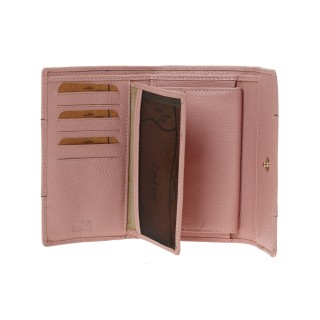 Lavor 1-6071 Γυναικείο Δερμάτινο Πορτοφόλι Pink