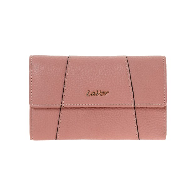 Lavor 1-6071 Γυναικείο Δερμάτινο Πορτοφόλι Pink