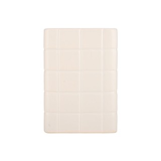 ESTIA ΠΟΤΗΡΑΚΙ ΜΠΑΝΙΟΥ TILES ΚΕΡΑΜΙΚΟ 7.5x7.5x11cm ΛΕΥΚΟ