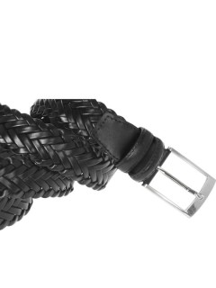 Lavor 1-94 Ανδρική Ζώνη Δερμάτινη Μαύρη 130cm