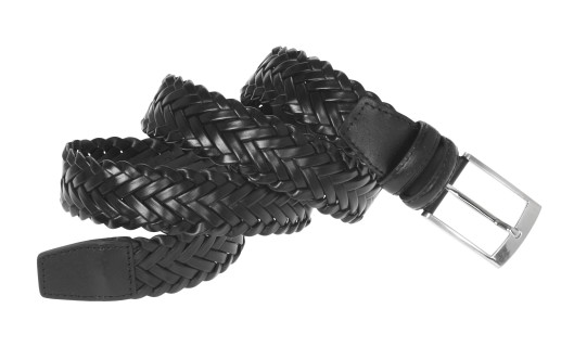 Lavor 1-94 Ανδρική Ζώνη Δερμάτινη Μαύρη 130cm