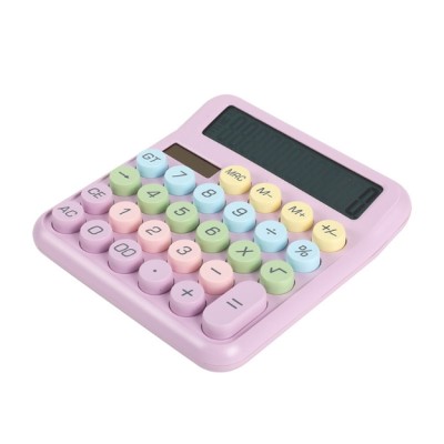 I-Total Αριθμομηχανή Candy Calculator Macaron Pink XL2886