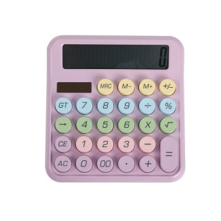 I-Total Αριθμομηχανή Candy Calculator Macaron Pink XL2886