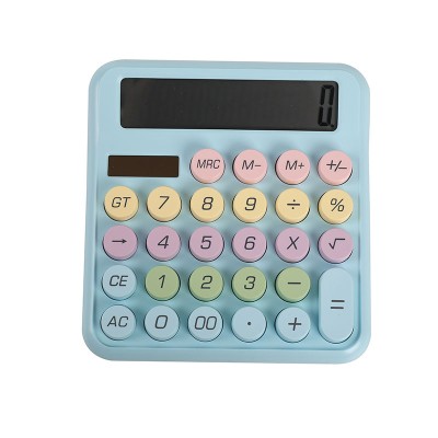 I-Total Αριθμομηχανή Candy Calculator Macaron Blue XL2887