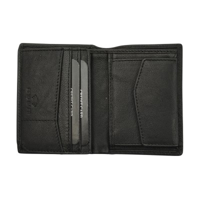 Daston 029 Ανδρικό Δερμάτινο Πορτοφόλι Μαύρο