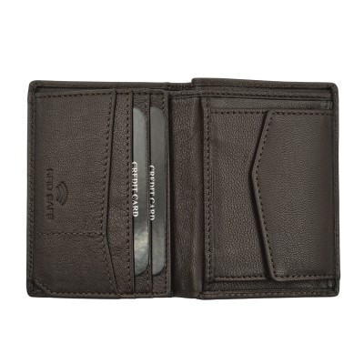 Daston 029 Ανδρικό Δερμάτινο Πορτοφόλι Καφέ