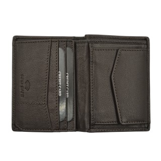 Daston 029 Ανδρικό Δερμάτινο Πορτοφόλι Καφέ