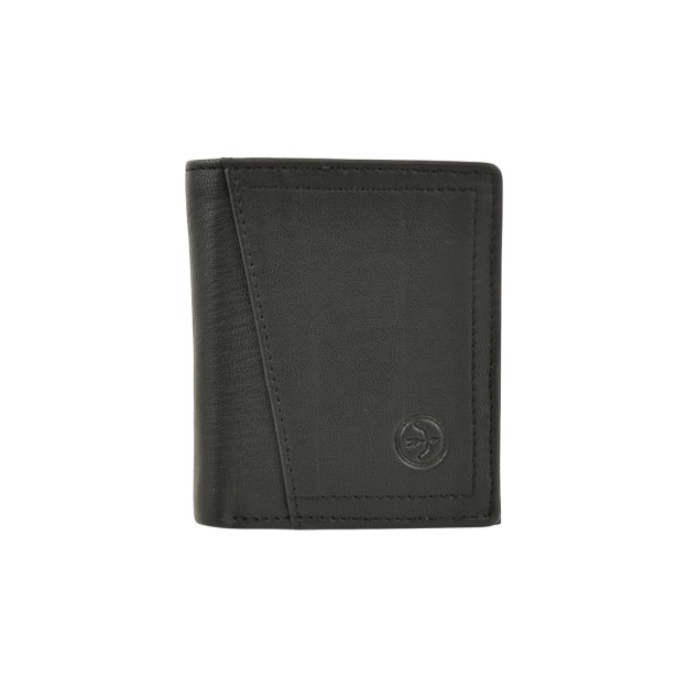 Daston 032 Ανδρικό Δερμάτινο Πορτοφόλι Μαύρο